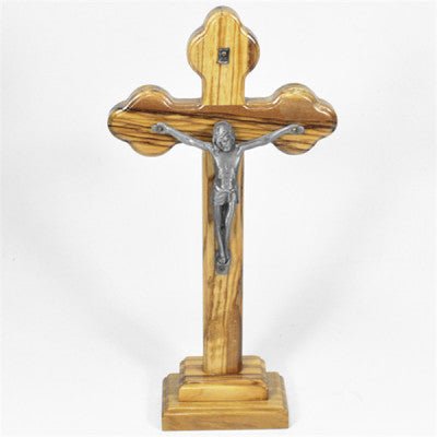 Natural wood crucifix (28.5cm/h) - JMJ Catholic Products#variant