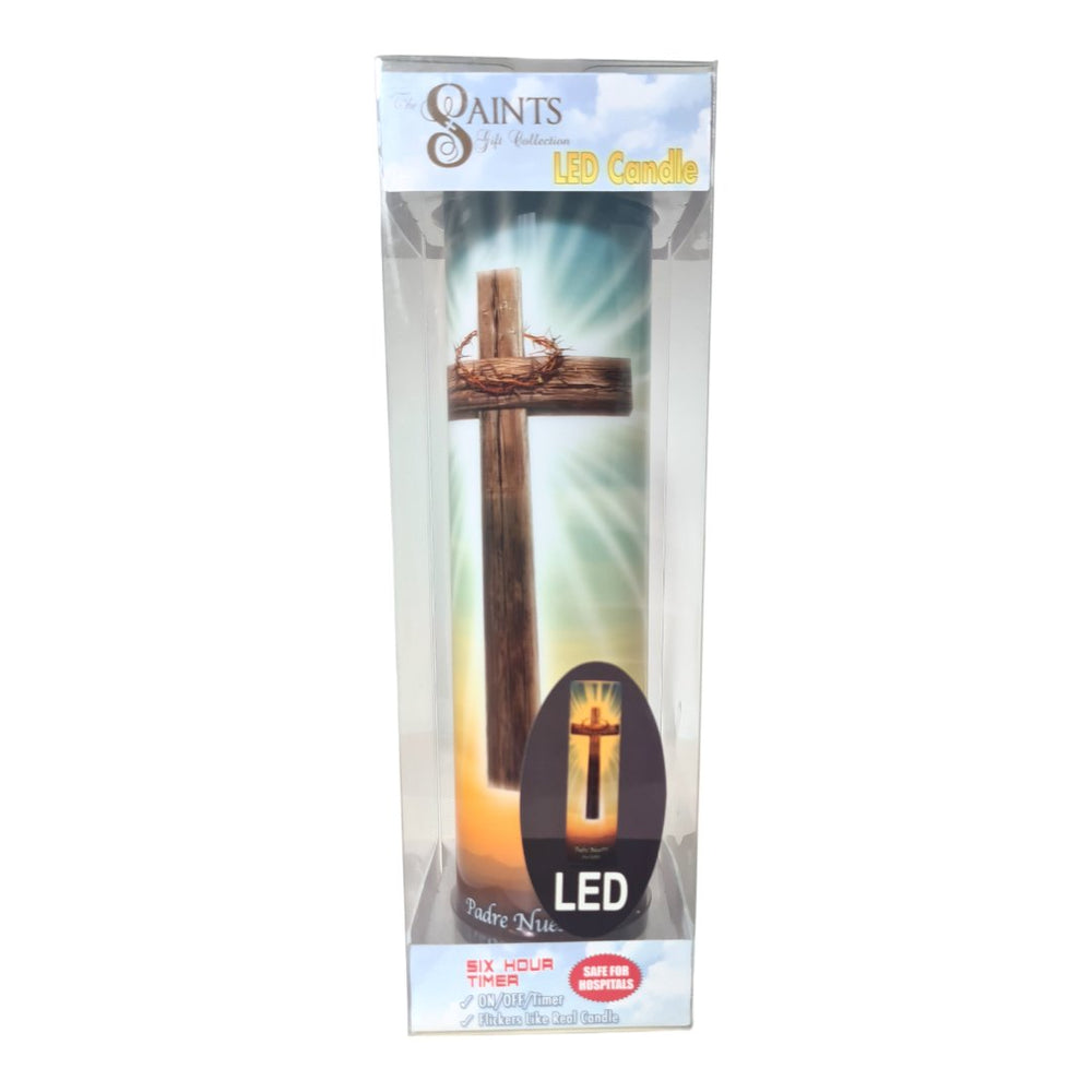 Our Father-LED Candle 20cm - JMJ Catholic Products#variant