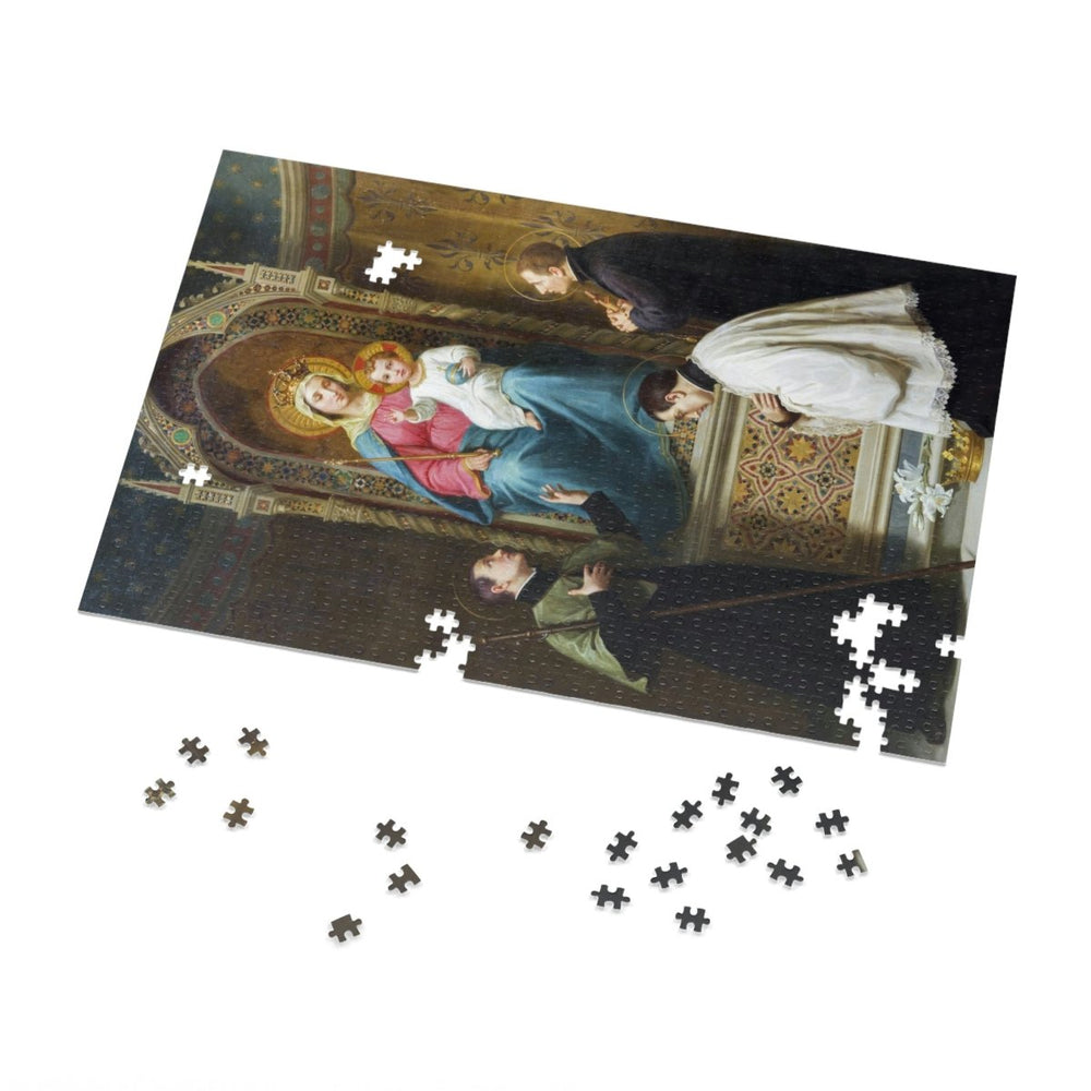 Our Lady and the Saints (252, 500, 1000-Piece) - JMJ Catholic Products#variant