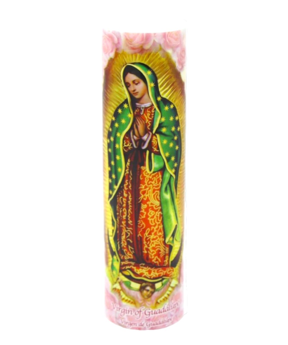 Our Lady of Guadalupe - LED Candle - JMJ Catholic Products#variant