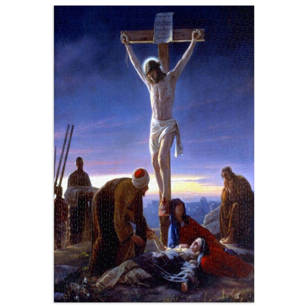 Our Lord Crucified - bloch (252, 500, 1000-Piece) - JMJ Catholic Products#variant