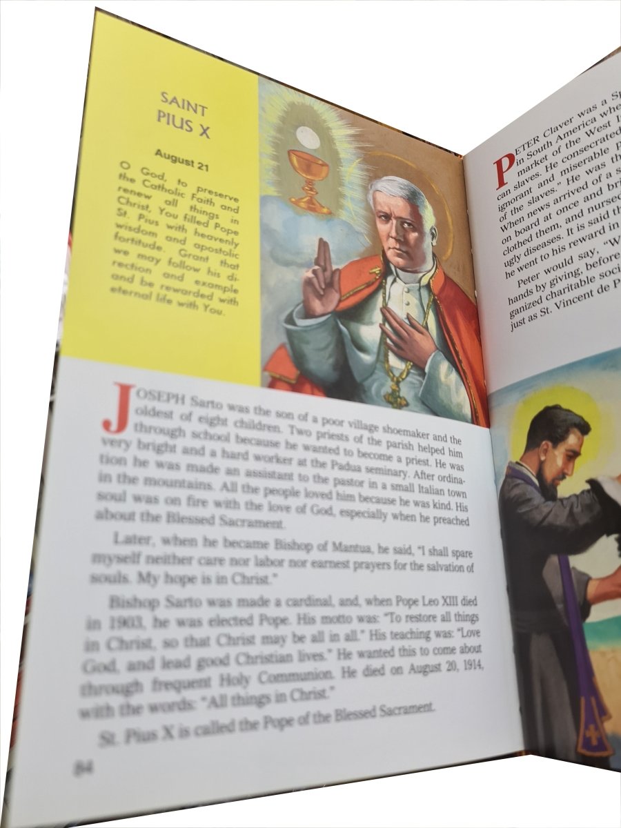 Picture Book of Saints by Rev. Lawrence G. Lovasik - JMJ Catholic Productsvariant