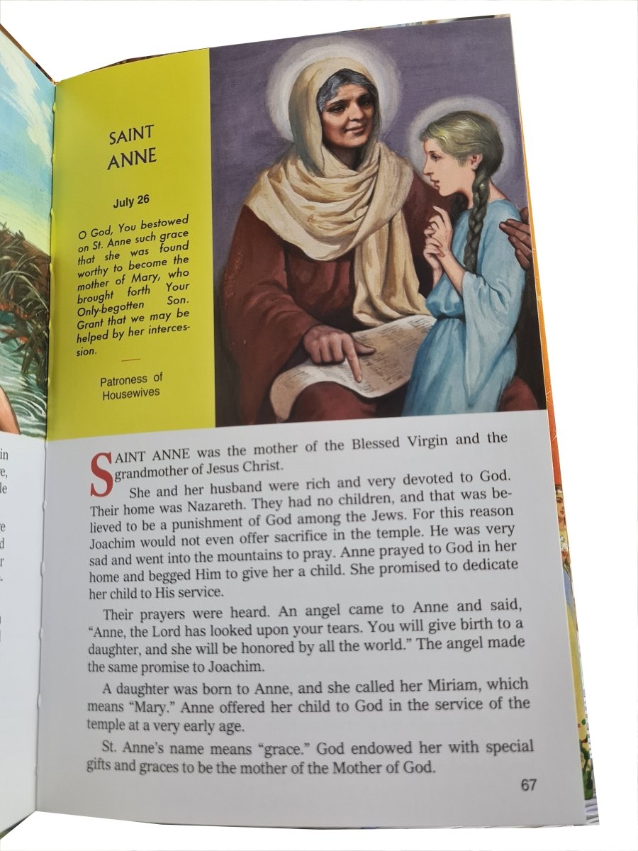 Picture Book of Saints by Rev. Lawrence G. Lovasik - JMJ Catholic Productsvariant
