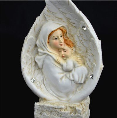 Polystone Holy Mother and child - JMJ Catholic Products#variant