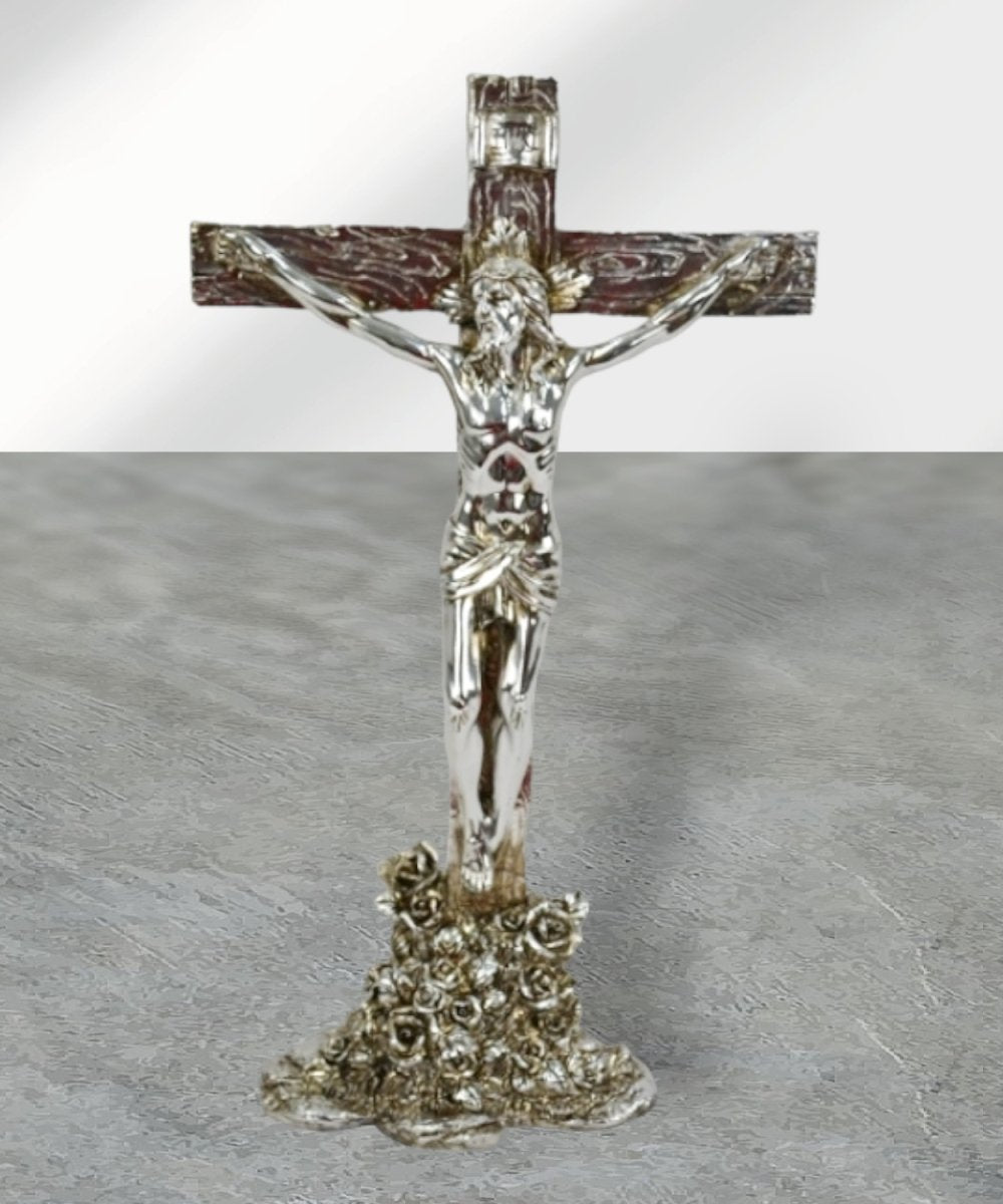 Resin crucifix (36cm h) - JMJ Catholic Products#variant