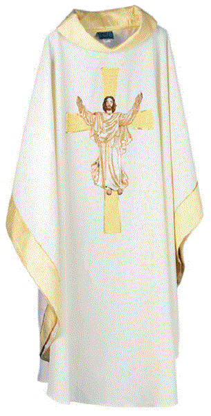 Risen Christ Chasuble Vestment Hand embroidered