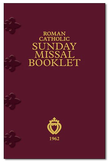 Sunday Missal Booklet (free delivery) - JMJ Catholic Products#variant