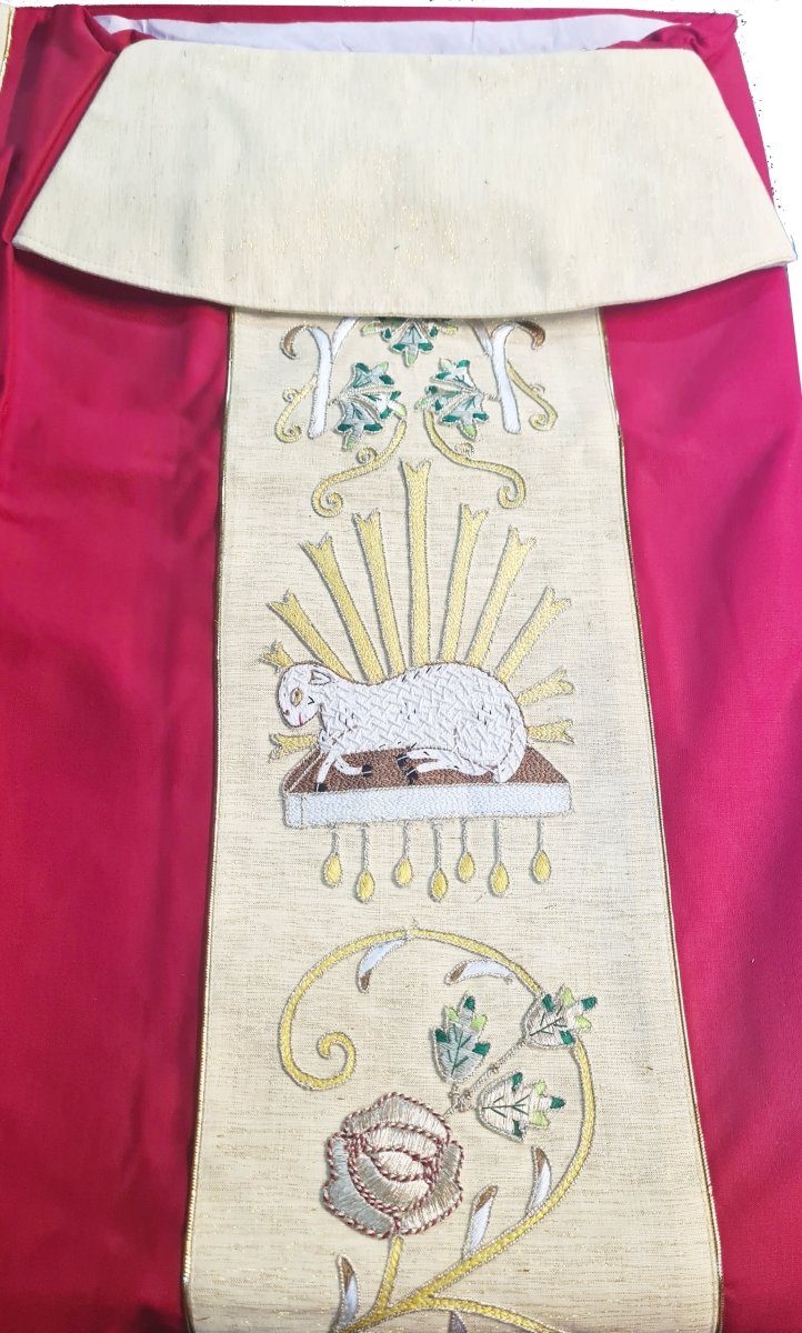 SV1- Lamb of God Chasuble - JMJ Catholic Products#variant