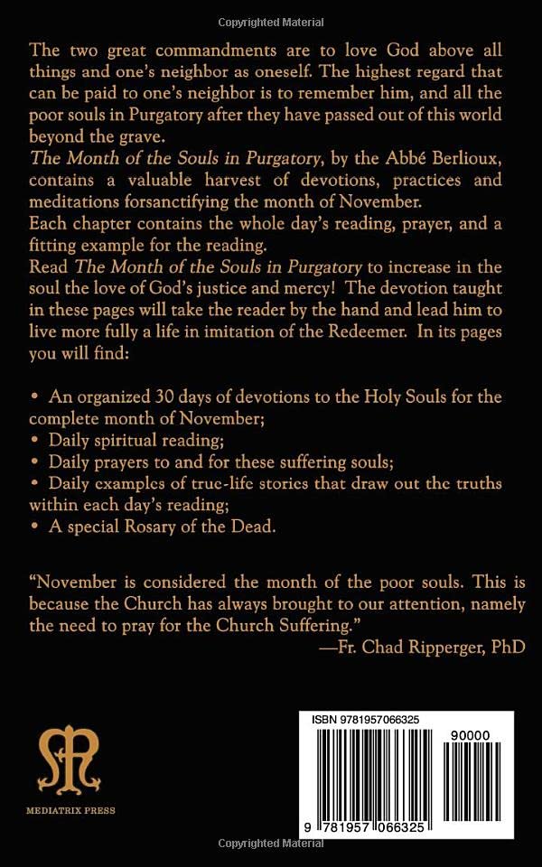 The Month of the Holy Souls (free delivery) - JMJ Catholic Products#variant