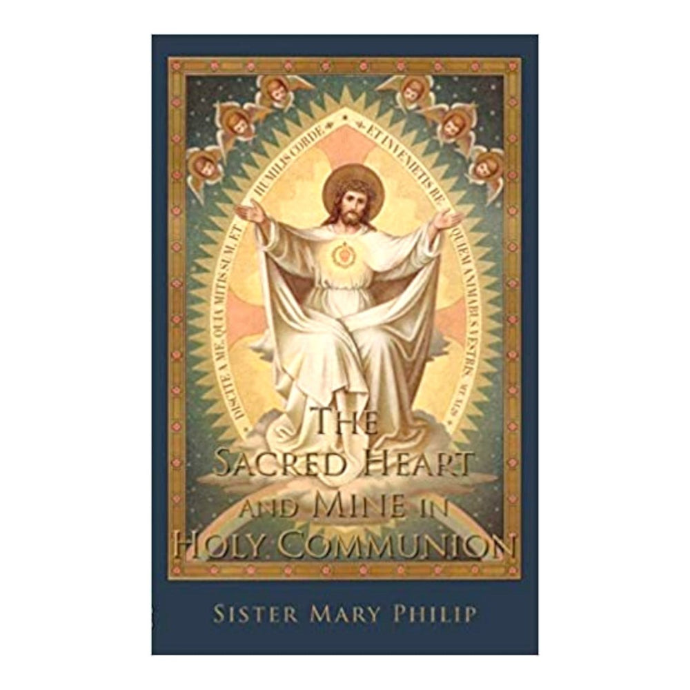 The Sacred Heart and Mine in Holy Communion by Sister Mary Phillip (Free delivery) - JMJ Catholic Products#variant