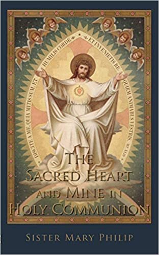The Sacred Heart and Mine in Holy Communion by Sister Mary Phillip (Free delivery) - JMJ Catholic Products#variant
