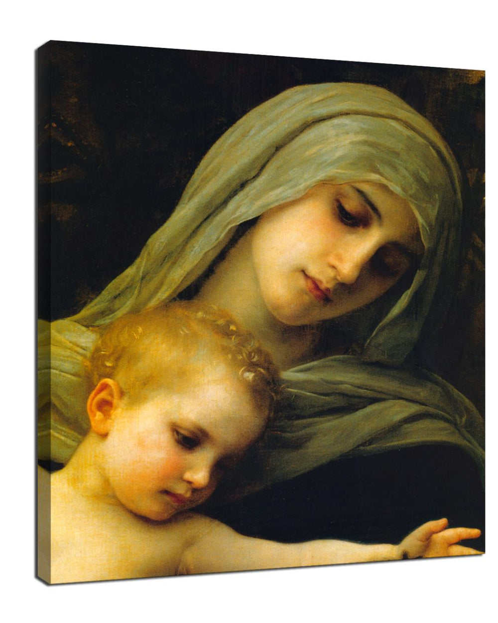 Virgin Mary with child Canvas