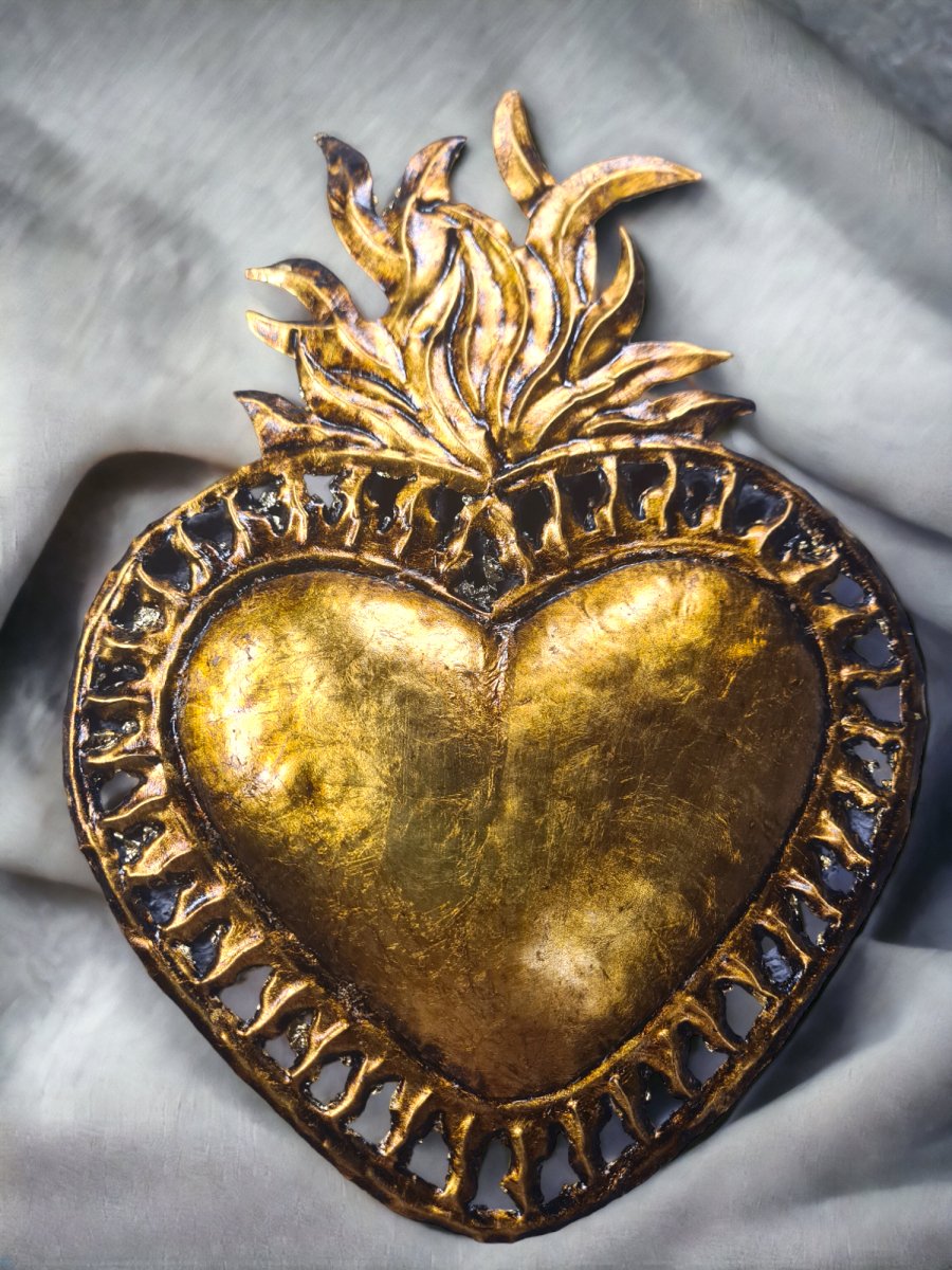 Tin Hearts - wall hanging - JMJ Catholic Products#variant