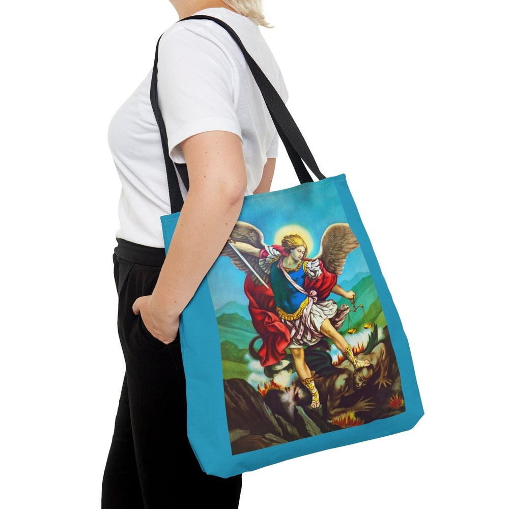 Tote Bag- Saint Michael (free shipping) - JMJ Catholic Products#variant