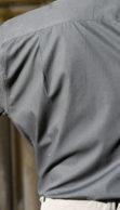 Traditional Black Clergy Shirt — Short Sleeve, Tab Collar (70% Cotton) - JMJ Catholic Productsvariant