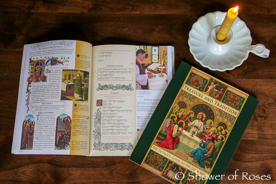 Treasure and Tradition, The Ultimate Guide to the Latin Mass (Hardcover) - JMJ Catholic Products#variant