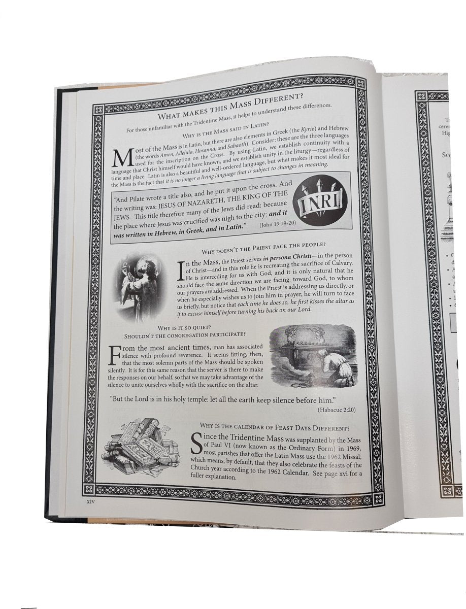 Treasure and Tradition, The Ultimate Guide to the Latin Mass (Hardcover) - JMJ Catholic Products#variant