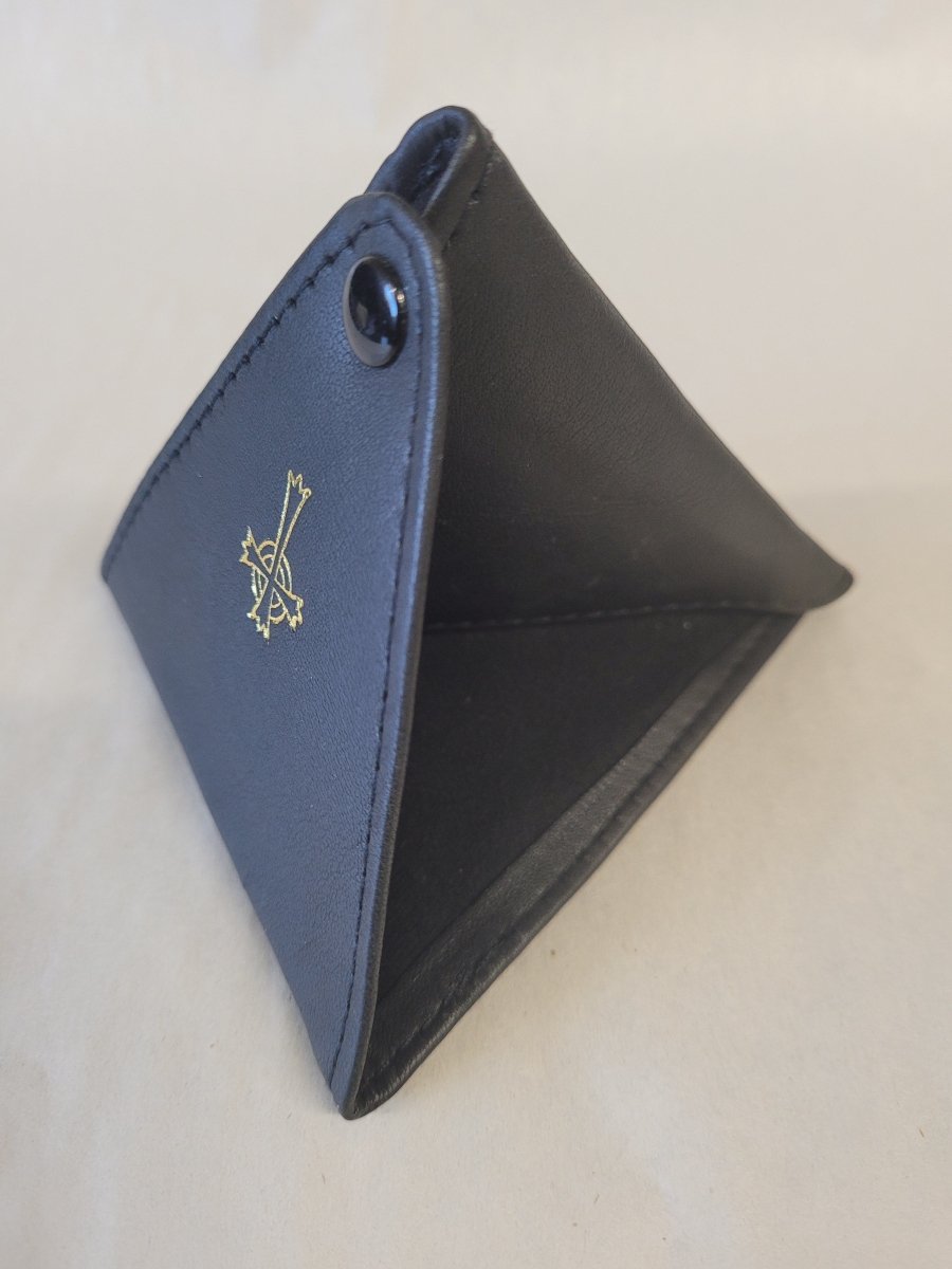 Triangular Rosary Case — Sheepskin Leather (2 Colours) - JMJ Catholic Productsvariant