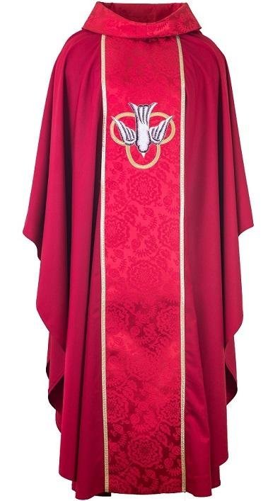 Tudor Rose Chasuble — M Series - JMJ Catholic Productsvariant