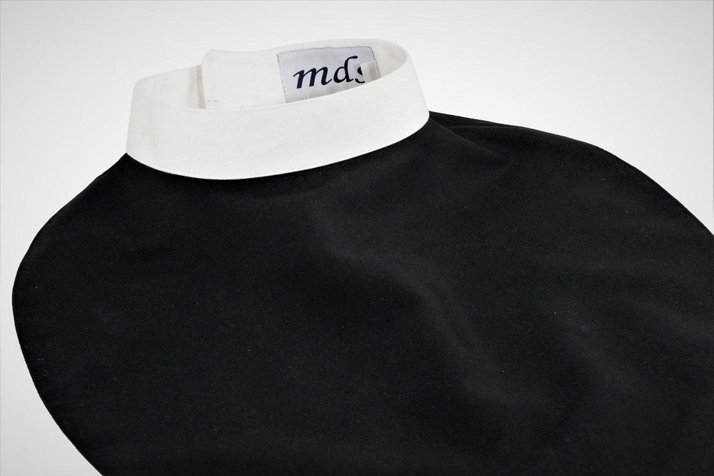 White Full Collar (Dicky) Mini Shirt - JMJ Catholic Products#variant